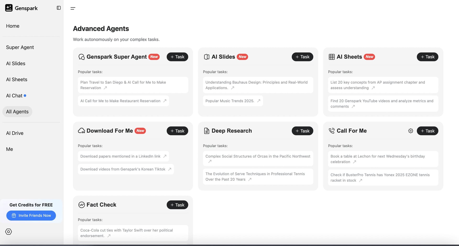 Что может Genspark