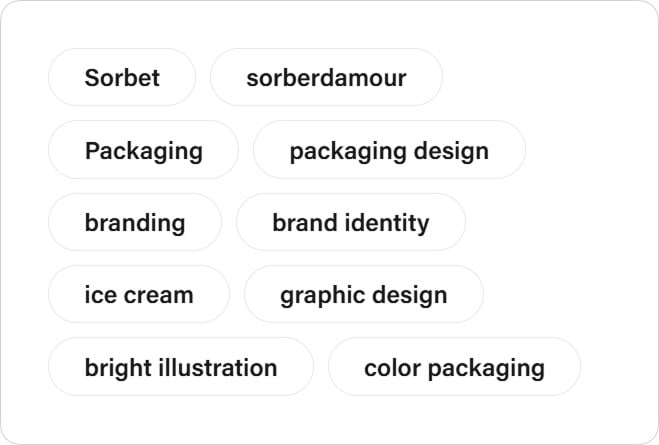 Пример тегов на Бихансе