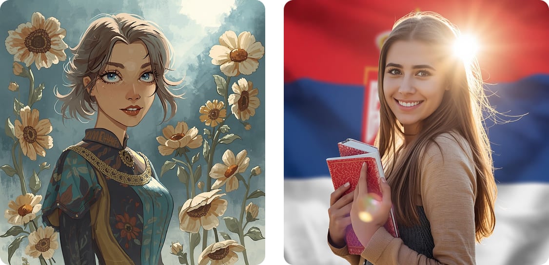 Редактирование изображения в Canva