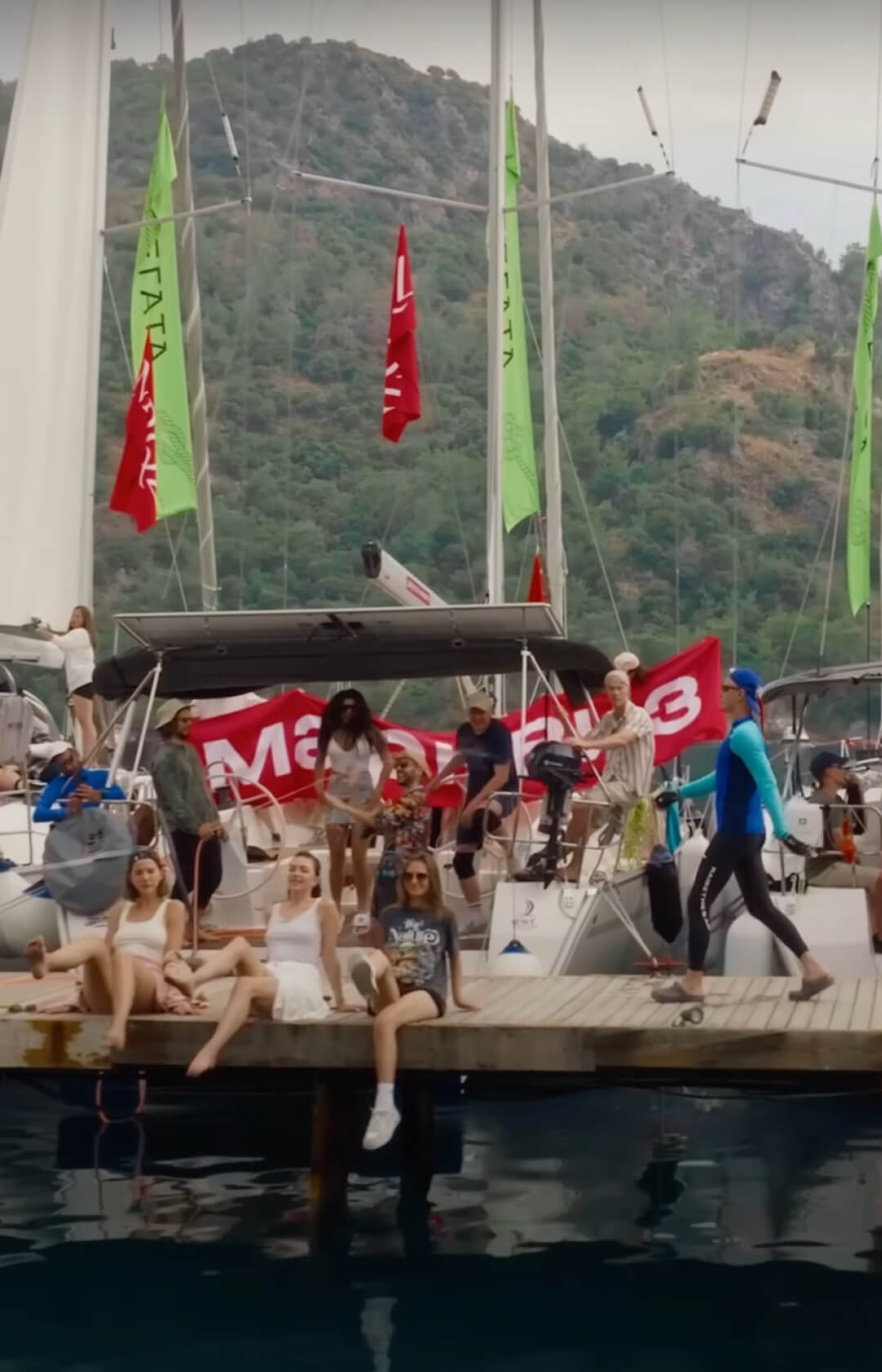 Видео про яхтинг